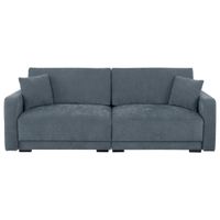 Carryhome DVOUMÍSTNÁ POHOVKA, textil, modrá