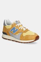 New Balance sneakers din piele întoarsă 475