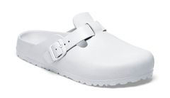 Birkenstock Boston Essentials Narrow Fit Ženy - Sandály Birkenstock - Bílá - 127133-7 - Size: 7