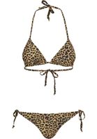 Urban Classics Bikini  smeđa / senf / crna