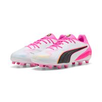 PUMA KING 20 PRO FG/AG Fußballschuhe Unisex, Schuhe, Weiß, 41