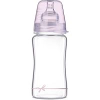 LOVI Baby Shower Girl пляшечка для годування Glass 250 мл