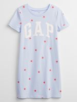 GAP Dětské šaty Logo póló ruha