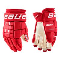 Rukavice Bauer Pro Series S21 SR, Senior, 14", červená