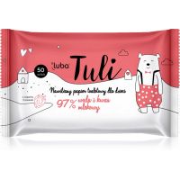 Luba Tuli Lactic acid vlažilni toaletni papir z mlečno kislino za otroke Strawberry 50 kos