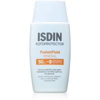 ISDIN Fotoprotector Fusion Fluid Mineral SPF 50 ochranný fluid pre citlivú pleť SPF 50 50 ml