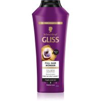 Schwarzkopf Gliss Full Hair Wonder Regenierendes Shampoo für geschwächtes Haar 400 ml