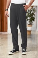 Trendyol Anthracite Pleated Classic Baggy Fit Fabric Trousers