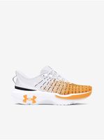 Bílo-oranžové pánské sportovní tenisky Under Armour UA Infinite Elite We Run