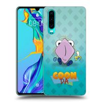 Silikónový čierny obal pre Huawei P30 - COONDA chlupatka světlá