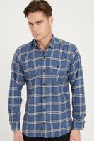 G699 DEWBERRY MEN'S SHIRT-NAVY BLUE