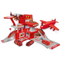 Sparkys Hasičský SET garáž s autem měnící barvu