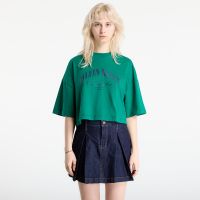 T-shirt Calvin Klein Jeans Ss Cropped Boxy Heri Tee Green M