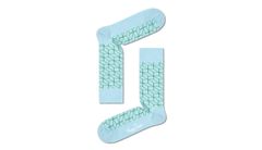 Happy Socks Filled Optic Blue Unisex - Nogavice Happy Socks - Plava - FIO01-6005-4-7 - Size: 4-7