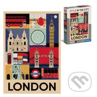 Puzzle Style in the City: Londýn - puzzle z kategorie Města a stavby
