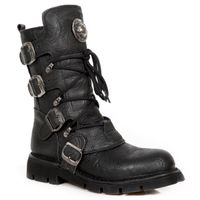 Stiefel NEW ROCK - VINTAGE FLOWER NEGRO 43