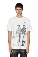 Diesel T-shirt - PR-T-JUST-P5 T-SHIRT white