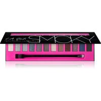 L.A. Girl Cosmetics Beauty Brick Collection Lidschatten-Palette Farbton Smoky 12 g