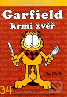 Garfield 34: Garfield krmí zvěř (34. kniha sebraných Garfieldových stripů) - kniha z kategorie Komiksy