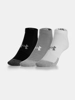 Under Armour UA Heatgear No Show 3 Paar Kindersocken Weiß