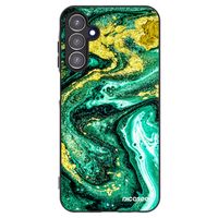Silikónový čierny obal pre Samsung Galaxy A15 A155F 4G - Green Gold
