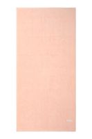 BOSS Stredný bavlnený uterák BOSS EDGE Nude 70 x 140 cm
