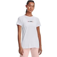 T-shirt Under Armour Gradient Pill Ss White S