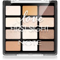 Note Cosmetique Love At First Sight paleta sjenila za oči 201 Daily Routine