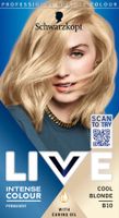Schwarzkopf hajfesték - Live Intense Colour - B10 Cool Blonde