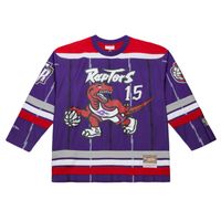 Mitchell & Ness NBA Maxxed Out Fashion Raptors Vince Carter Hockey Jersey - Pánske - Dres Mitchell & Ness - Fialové - JY11282-TRAPURP - Veľkosť: XL