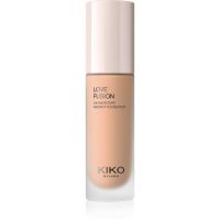 KIKO Milano Love Fusion 24H Moisture Radiant Foundation długotrwały podkład w kremie o działaniu nawilżającym odcień 6.5 Warm Gold 30 ml