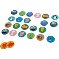 Janod Bath Memory Меморі для ванни Animals 2 y+ 24 кс