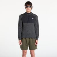 Φούτερ New Balance Athletics Heat Grid 1/2 Zip Black M