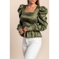 Bluza Dugih Rukava, Maslinasta