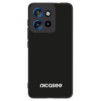 Silikónový čierny obal pre Motorola Edge 50 Neo - Picasee