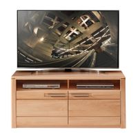 Carryhome SKRINKA POD TV, jadrový buk, jadrový buk, 131/58/45 cm