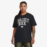 T-shirt Under Armour Project Rock Heavyweight Campus T-Shirt Black XS