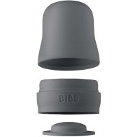 BIBS Baby Glass Bottle Cap skrutkovací uzáver na fľašu Iron 1 ks