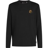 O'Neill O'RIGINALS HYBRID L/SLV Функционална мъжка тениска, черно, размер