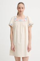 Levi's Šaty s prímesou ľanu Levi's AMBRE BABYDOLL DRESS