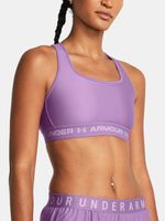 Under Armour Crossback Mid Bra - purple