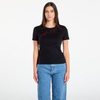Koszulka Desigual T-Shirt With Embroidered Lettering Black S