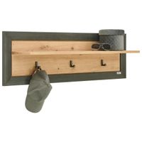 Hom`in NÁSTENNÁ POLICA farba duba, tmavosivá