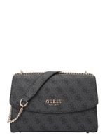 GUESS Torba preko ramena 'CALISTA CONVERTIBLE XBODY FLAP'  grafit siva / crna