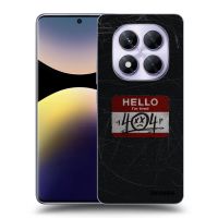Silikónový prehľadný obal pre Xiaomi Redmi Note 14 Pro 4G - HELLO 404
