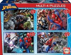 Spiderman 4v1 - puzzle z kategorie 15 - 60 dílků