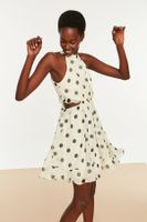Sukienka damska Trendyol Polka dot printed