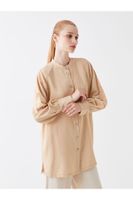 LC Waikiki Magnificent Collar Plain Long Sleeve Women's Tunic