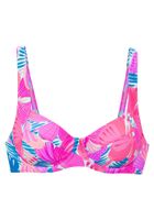 SUNSEEKER Bikini gornji dio  plava / pastelno plava / roza / ružičasta