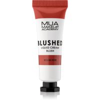 MUA Makeup Academy Blushed Liquid Blusher tekoče rdečilo odtenek Rouge Noir 10 ml